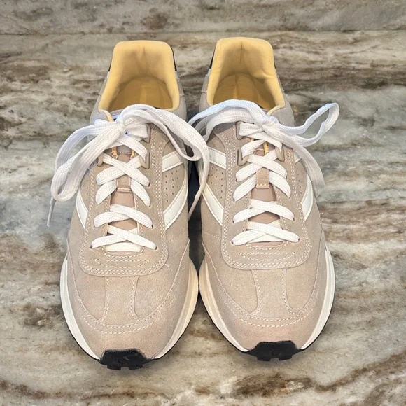 Tretorn Beige and White Athletic Shoes - Picture 6 of 9